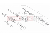 DERBI QUAD DXR 200 Gear lever