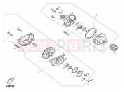 DERBI QUAD DXR 200 Oil pump