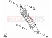 DERBI QUAD DXR 200 Shock absorber