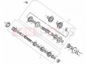 DERBI QUAD DXR 200 Transmission