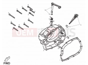 DERBI QUAD DXR 200 Variator carter cover