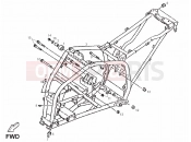 DERBI QUAD DXR 200 Frame