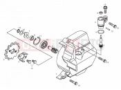 DERBI QUAD DXR 200 Odometer gear