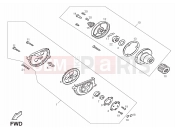 DERBI QUAD DXR 200 Oil pump