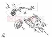 DERBI QUAD DXR 250 Carters