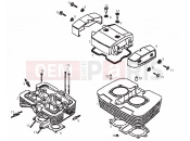 DERBI QUAD DXR 250 Cylinder