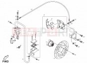 DERBI QUAD DXR 250 Rear brake