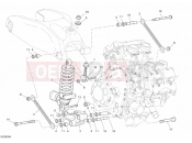 DUCATI DESMOSEDICI RR REAR SHOCK ABSORBER » SWING ARM