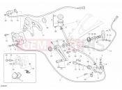 DUCATI DESMOSEDICI RR REAR BRAKE SYSTEM » BRAKING SYSTEM