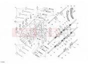 DUCATI DESMOSEDICI RR HORIZONTAL CYLINDER HEAD » VALVE DRIVE