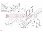 DUCATI DESMOSEDICI RR HORIZONTAL HEAD CAMSHAFT » VALVE DRIVE