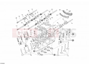 DUCATI DESMOSEDICI RR VERTICAL CYLINDER HEAD » VALVE DRIVE