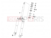 derbi Sonar 125 Fork/steering tube - Steering bearing unit
