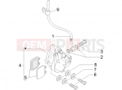 derbi Sonar 150 Brakes pipes - Calipers