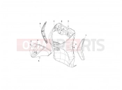DERBI Sonar 50 2T Front shield