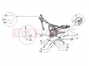 DERBI STX 150 Center stand and side stand