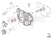 derbi Terra 125 Adventure Clutch cover
