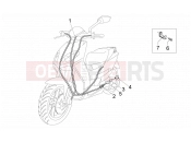 derbi Variant Sport 125 bowdenek - spirálok