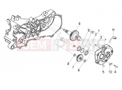 derbi Variant Sport 50 kihajtás tengely