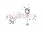 DERBI Variant Sport 50 Cdi magneto assy