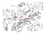 gilera Coguar Electric devices and battery