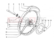 gilera Coguar első kerék
