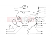 gilera Coguar üzemanyag tank
