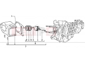 gilera DNA 125 Cylinder-piston-wrist pin, ass