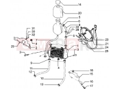 gilera DNA 125 Expansion tank - Radiator