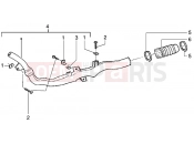 gilera DNA 180 hűtőcső