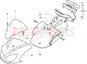 gilera DNA 180 Instrument unit-Fairings