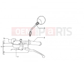 gilera DNA 180 Rear brake cylinder