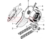 gilera Eaglet half crankcase covers
