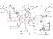 gilera Eaglet handlebars