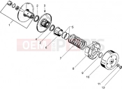 gilera Eaglet main shaft