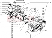 GILERA Eaglet automatic Crankcase