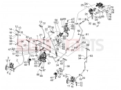 GILERA Fuoco 500 Brakes pipes - Calipers