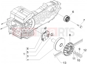 GILERA Fuoco 500 Driving pulley