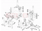 gilera 2009 Fuoco 500 Fork's components (Mingxing)