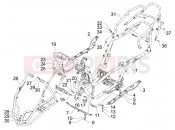 gilera 2009 Fuoco 500 váz
