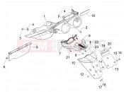 gilera 2011 Fuoco 500 Rear cover - Splash guard