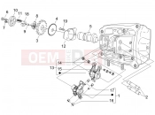 gilera 2011 Fuoco 500 Rocking levers support unit