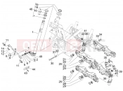 gilera 2012 Fuoco 500 Fork/steering tube - Steering bearing unit