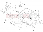 gilera 2012 Fuoco 500 Swinging arm