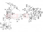 GILERA GP 800 Brakes pipes - Calipers