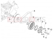 GILERA GP 800 Driving pulley