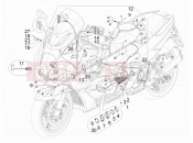 GILERA GP 800 Main cable harness