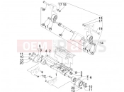 GILERA GP 800 Swinging arm