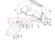 GILERA GP 800 Wheel huosing - Mudguard