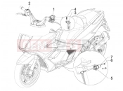 gilera 2009 GP 800 Centenario elektromos eszközök